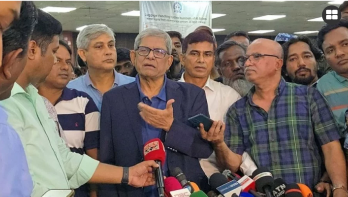 আমাদের বার্তা পরিষ্কার, বাংলাদেশে পিআরের প্রয়োজনীয়তা নেই: দেশে ফিরে মির্জা ফখরুল